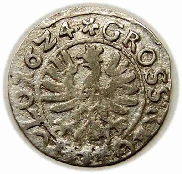 Grosz 1624 Zygmunt III Waza Bydgoszcz (2)