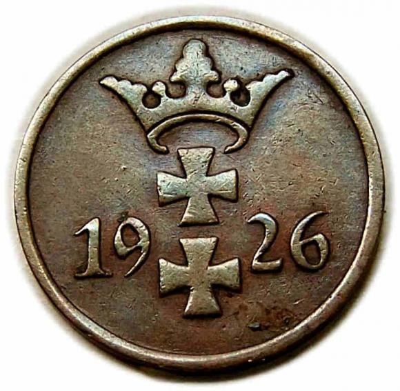 1 fenig 1926 Wolne Miasto Gdańsk Berlin (2)