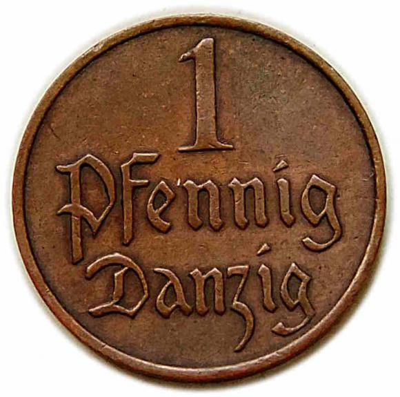 1 fenig 1930 Wolne Miasto Gdańsk Berlin (1)