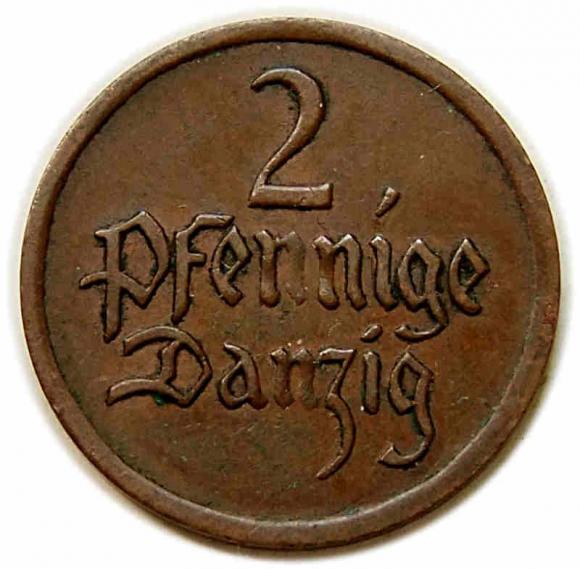2 fenigi 1926 Wolne Miasto Gdańsk Berlin (1)