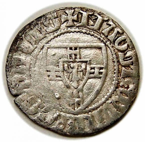 Szeląg Winrych von Kniprode Zakon Krzyżacki (1)