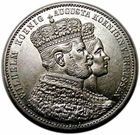 Talar 1861 Wilhelm I Hohenzollern Prusy Berlin (1)