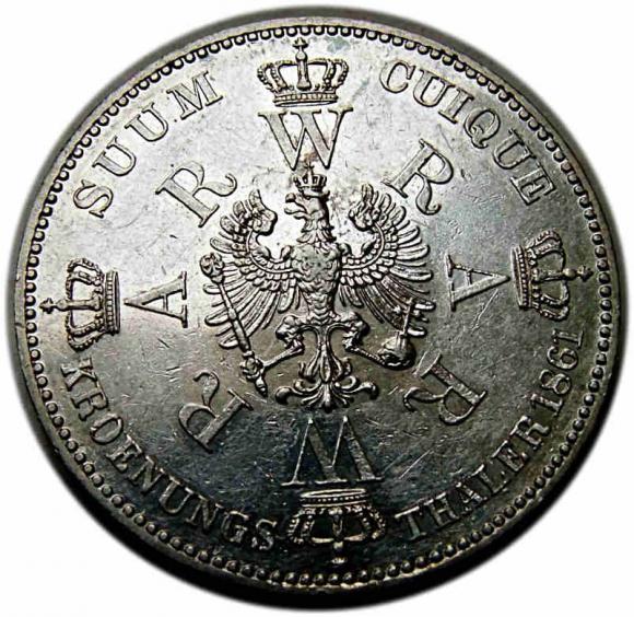 Talar 1861 Wilhelm I Hohenzollern Prusy Berlin (2)