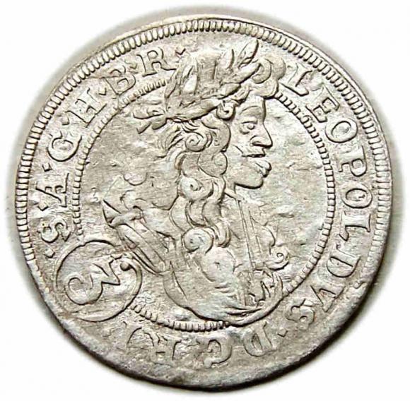 3 krajcary 1698 Leopold I Habsburg Brzeg (1)