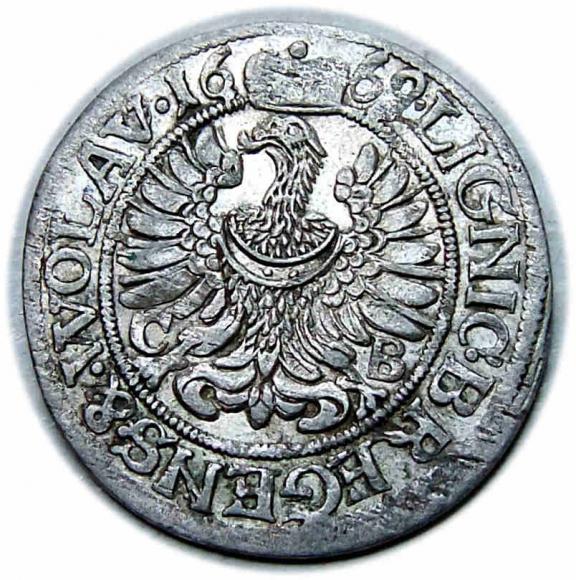 3 krajcary 1669 Christian Wołowski Księstwo Brzesko - Legnicko - Wołowskie Brzeg (2)