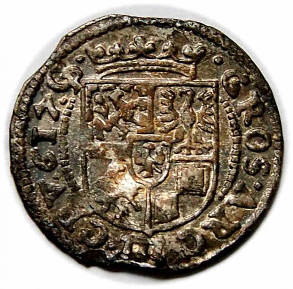3 krajcary 1617 Jan Jerzy Hohenzollern Księstwo Karniowskie Karniów (2)