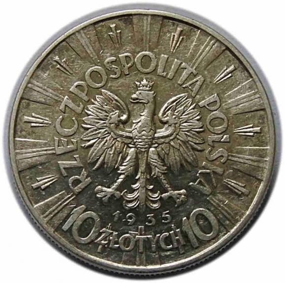 10 złotych 1935 Józef Piłsudski (2)