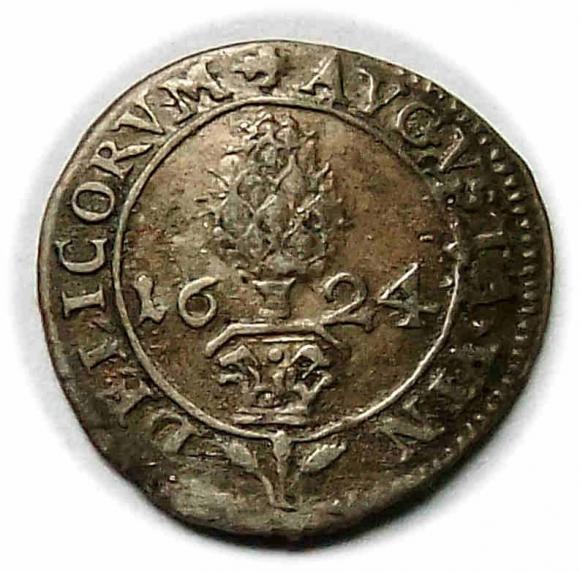 1 krajcar 1624 Augsburg Niemcy (1)