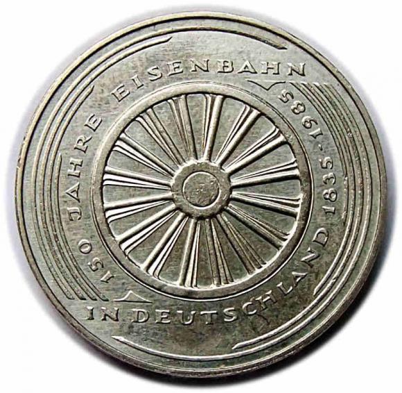 5 marek 1985 G 150 lat kolei w Niemczech Karlsruhe Niemcy (1)