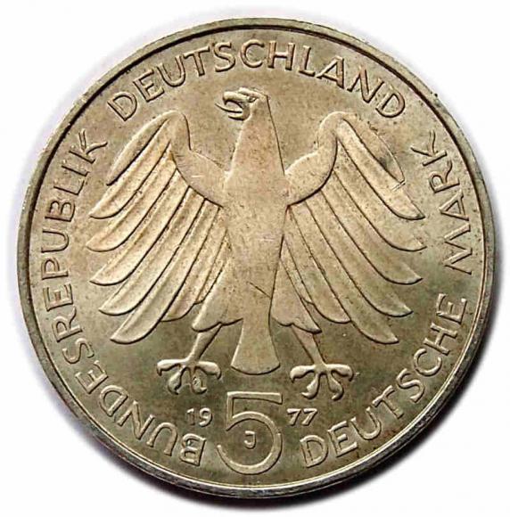 5 marek 1977 J Carl Friedrich Gauss Hamburg Niemcy (2)