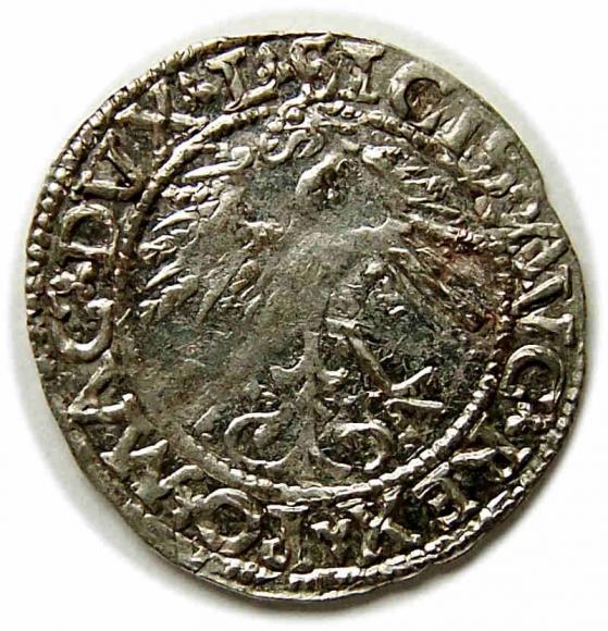 Półgrosz 1562 Zygmunt II August Wilno (2)