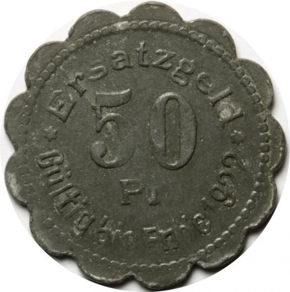 50 fenigów 1922 Szczecin / Stettin (1)