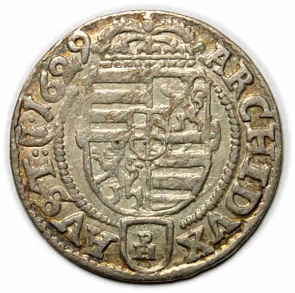 3 krajcary 1629 Ferdynand III Habsburg Kłodzko (2)