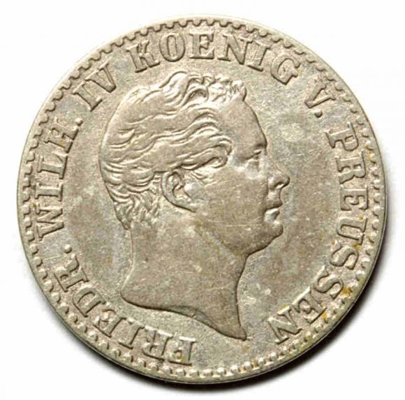 2 1/2 silber groschen 1852 Fryderyk Wilhelm IV Niemcy Berlin (1)
