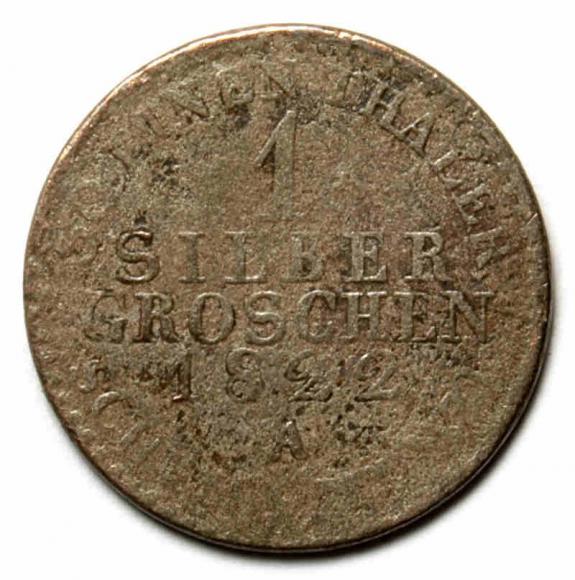 1 grosz srebrny  1822 Fryderyk Wilhelm III Niemcy Berlin (2)