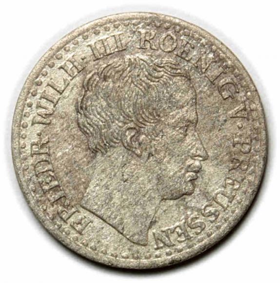 1 silber groschen 1837 Fryderyk Wilhelm III Niemcy Berlin (1)
