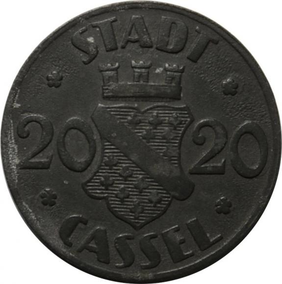 20 fenigów 1920 Cassel (2)