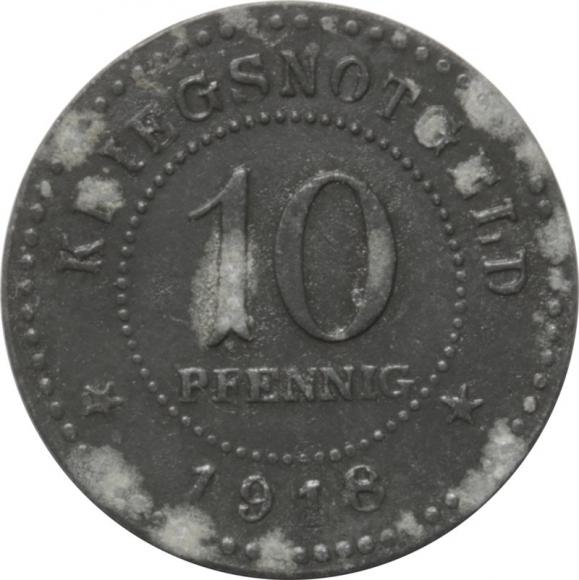 10 fenigów 1918 Gronau (1)