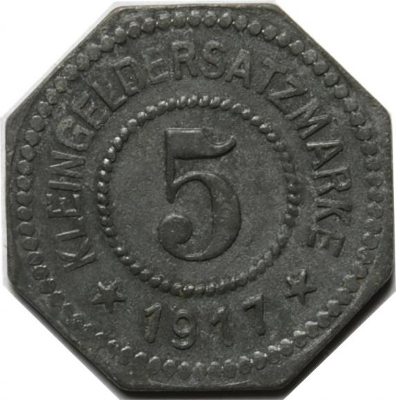5 fenigów Rosenheim (1)