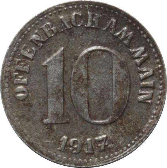 10 fenigów 1917 Offenbach (1)