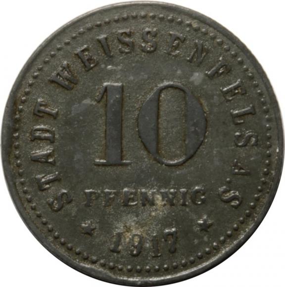 10 fenigów 1917 Weissenfels (1)