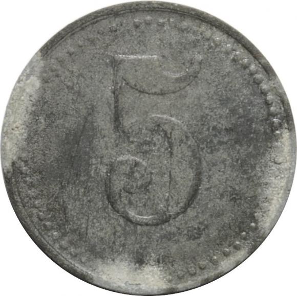 5 fenigów 1917 Nordlingen (2)