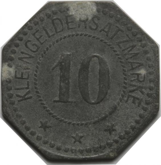 10 fenigów Bayeriche Uberlandcentrale Haidhof (2)