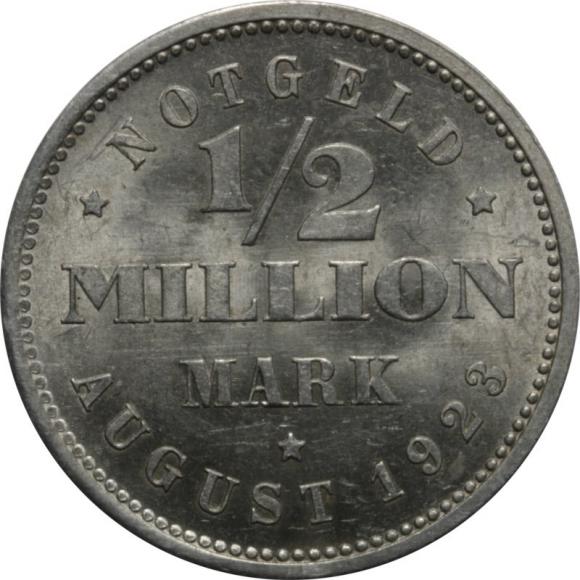 1/2 miliona marek 1923 Hamburg (1)