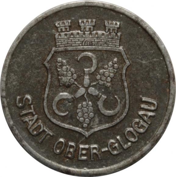10 fenigów 1918 Głogówek / Ober - Glogau (2)