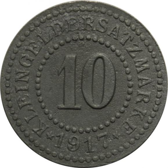 10 fenigów 1917 Iława Deutsch - Eylau (1)