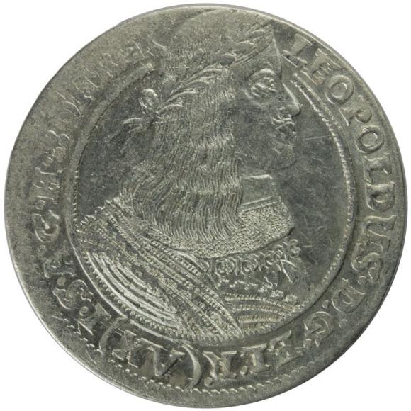 15 krajcarów 1662 Leopold I Habsburg Wrocław (1)