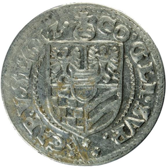 3 krajcary 1612 Karol II Podiebradowicz Księstwo Ziębicko - Oleśnickie Oleśnica (2)