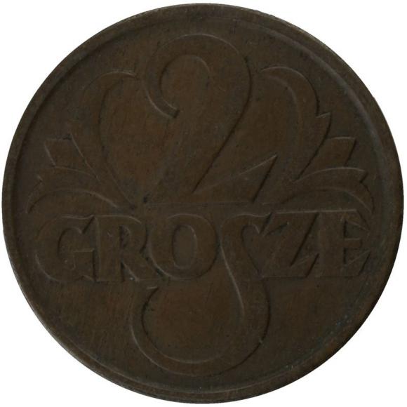 2 grosze 1928 II RP Warszawa (1)