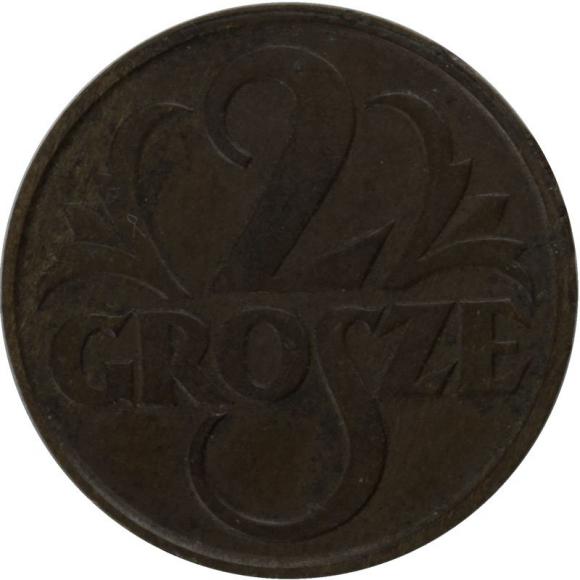 2 grosze 1930 II RP Warszawa (1)