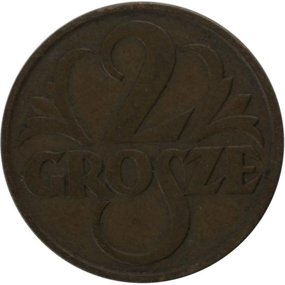 2 grosze 1931 II RP Warszawa (1)