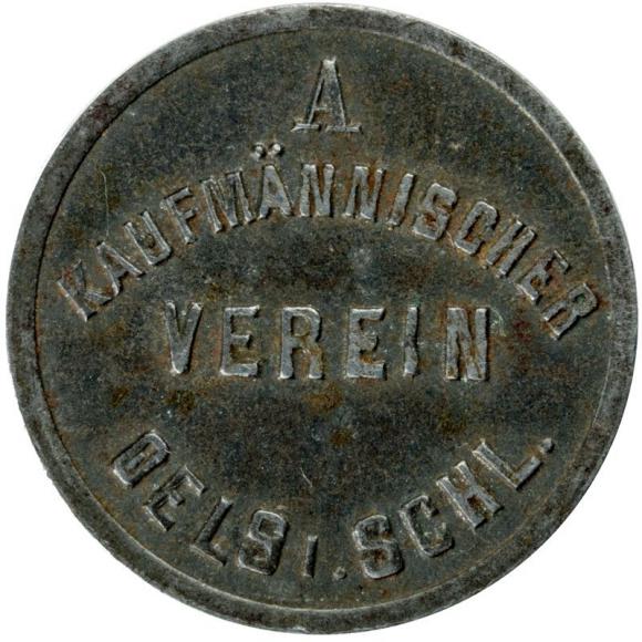 10 fenigów 1918 Towarzystwo Kupieckie Oleśnica / Oels (2)