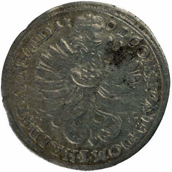 3 krajcary 1701 Krystian Ulryk Wirtemberski Księstwo Oleśnicko - Bierutowsko - Radziejowskie Oleśnica (2)