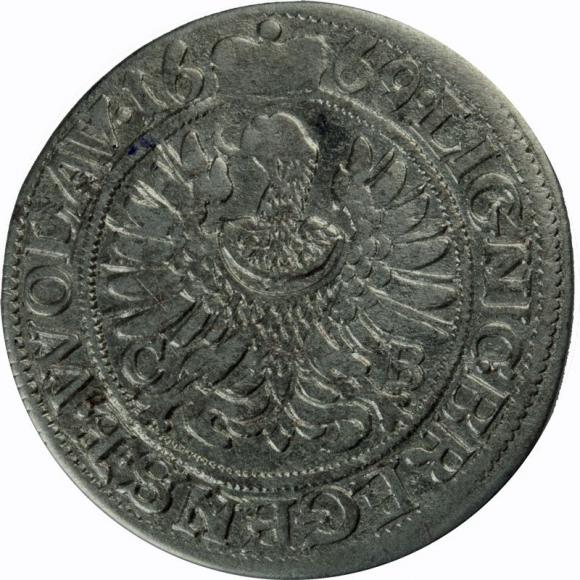 3 krajcary 1669 Chrystian Wołowski Księstwo Brzesko - Legnicko - Wołowskie Brzeg (2)