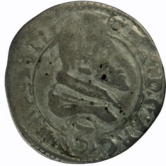 3 krajcary 1614 Karol Austriacki Księstwo Nyskie Biskupów Wrocławskich Nysa (1)
