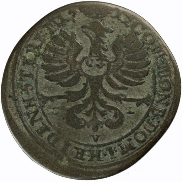 6 krajcarów 1712 Karol Fryderyk Oleśnicki Księstwo Ziębicko - Oleśnickie Oleśnica (2)
