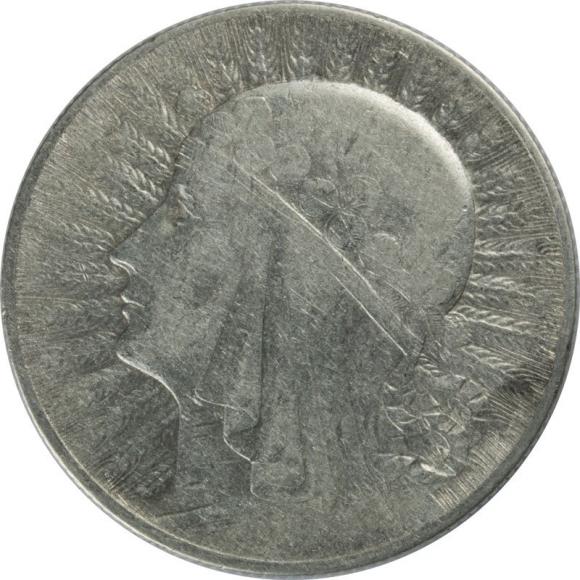 5 złotych 1932 Głowa Kobiety II RP Londyn  (1)
