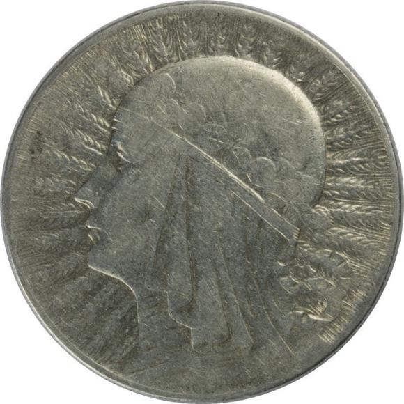 5 złotych 1933 Głowa Kobiety II RP Warszawa (1)