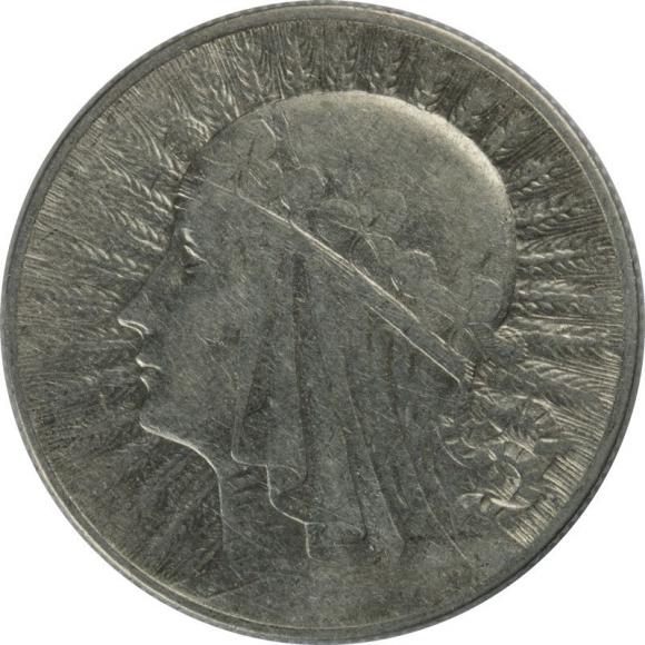5 złotych 1934 Głowa Kobiety II RP Warszawa (1)