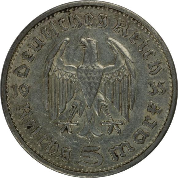5 marek 1935 G Paul von Hindenburg Niemcy Karlsruhe (2)