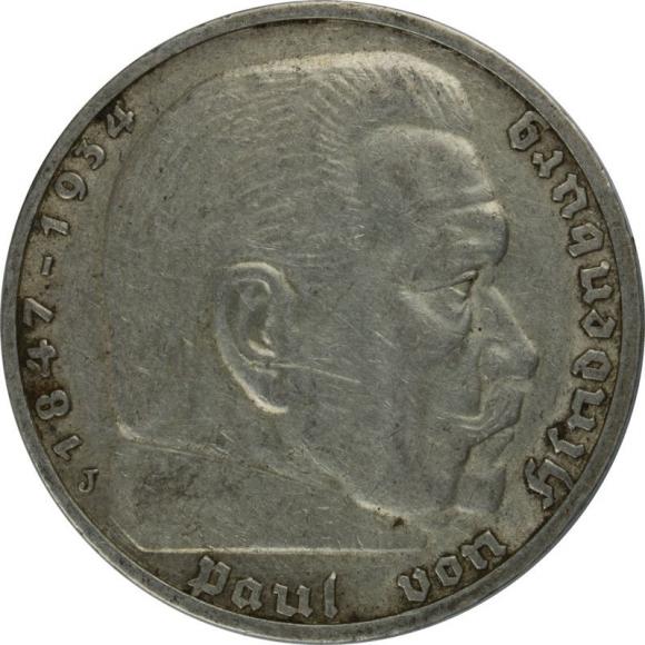 5 marek 1935 J Paul von Hindenburg Niemcy Hamburg (1)