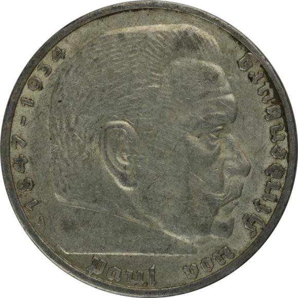 5 marek 1936 A Paul von Hindenburg Niemcy Berlin (1)