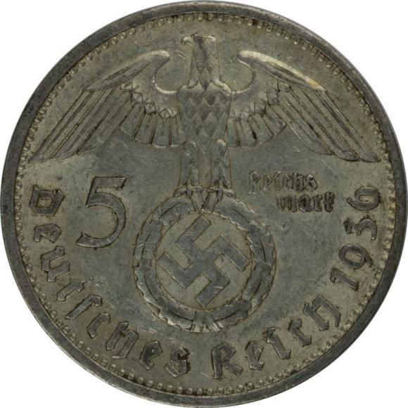 5 marek 1936 A Paul von Hindenburg Niemcy Berlin (2)