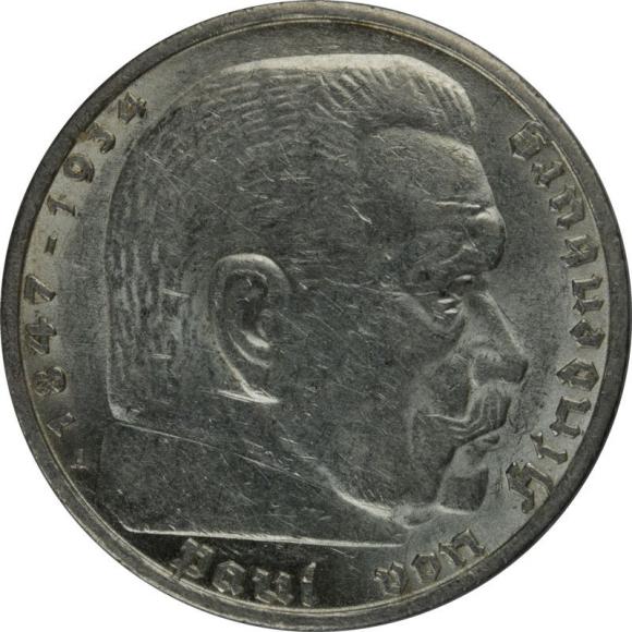 5 marek 1936 A Paul von Hindenburg Niemcy Berlin (1)