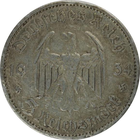 5 marek 1934 A Kościół w Poczdamie Niemcy Berlin (2)