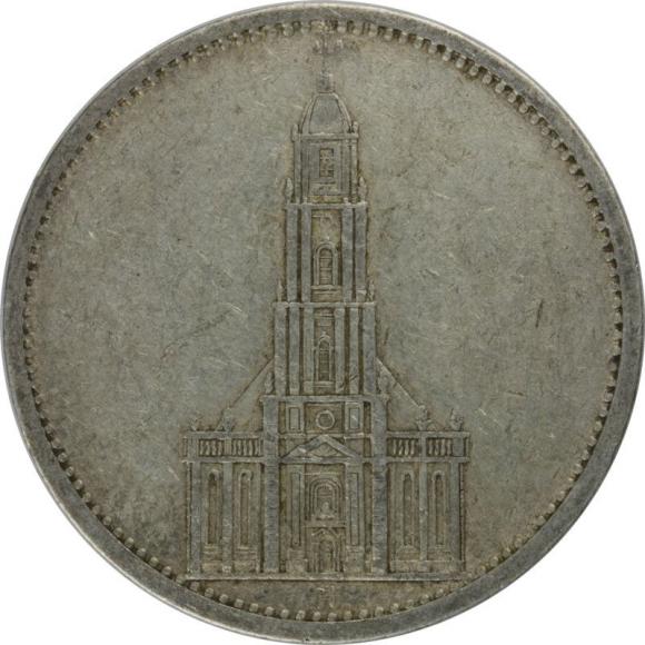 5 marek A 1934 Kościół w Poczdamie Niemcy Berlin (1)